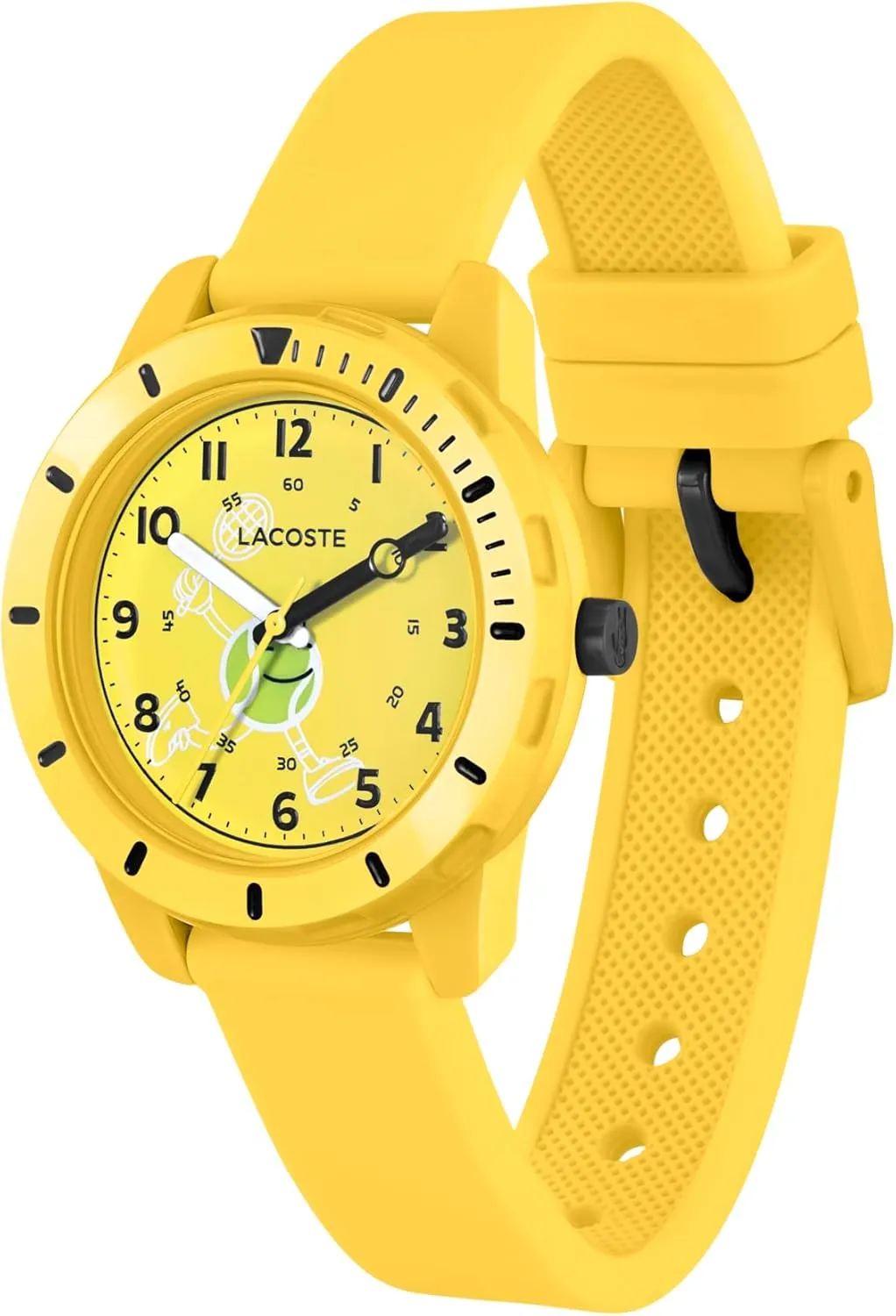 Mini Tennis Kids 3H Quartz Watch$ Silicone Strap$ Water proper invention dynasty session Resistant Up to 5ATM/50 Meters - Easy to Read$ Playful Wear - 34.5mm Lacoste 