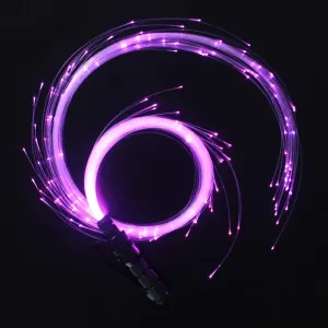 Mode and 360��Swivel$ Rave Accessories for Parties$ Light Shows$ EDM Music Festivals$ Unique Gifts for Girlfriend$Girl$Wife CHINLY Fiber comply Optic Whip$ LED Light Whip for Dancing$ with 40 Color Effect 