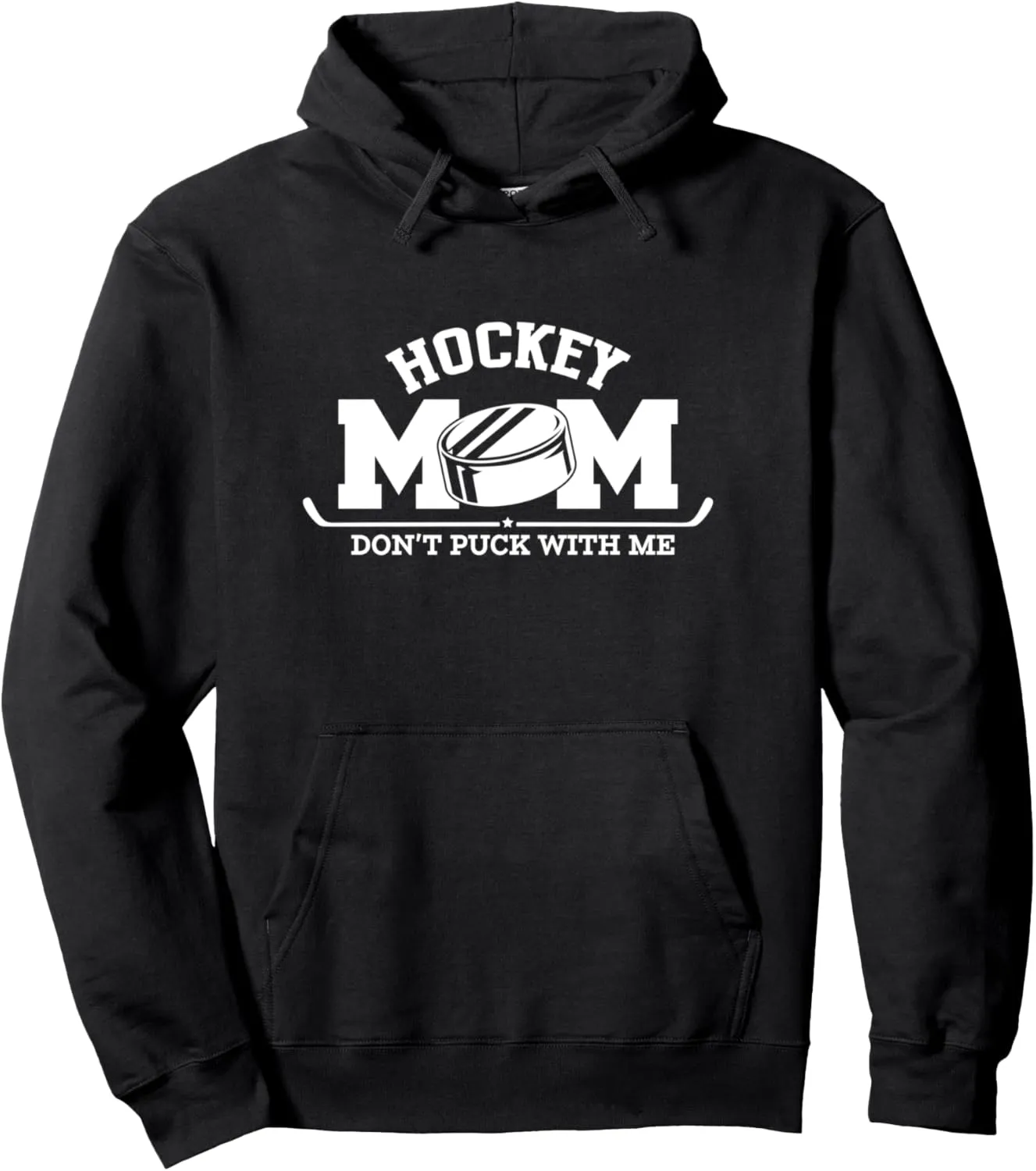 Moms Sports Mother's Day Pullover Hoodie Hockey varnish Mom Funny Ice Hockey 