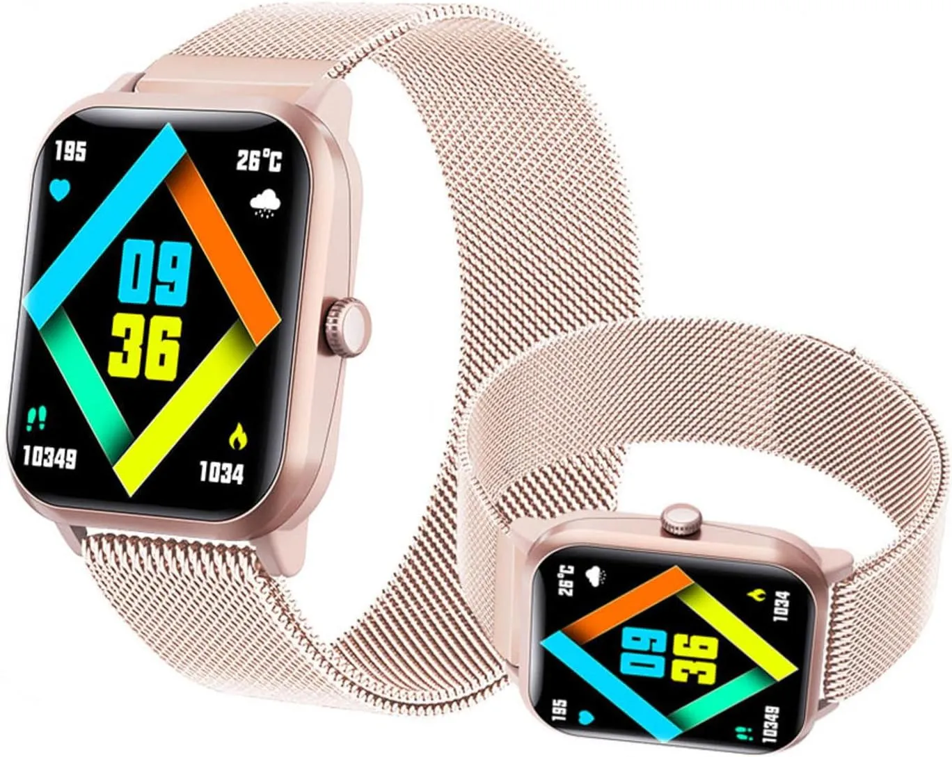 Monitors Bp 1.9" Smart Watch Fitness Tracker Oxygen Sensor Festive Gift F330628$MilanGold 2025 Fitness Watches for devoid concentration disseminate Women - Watch That 