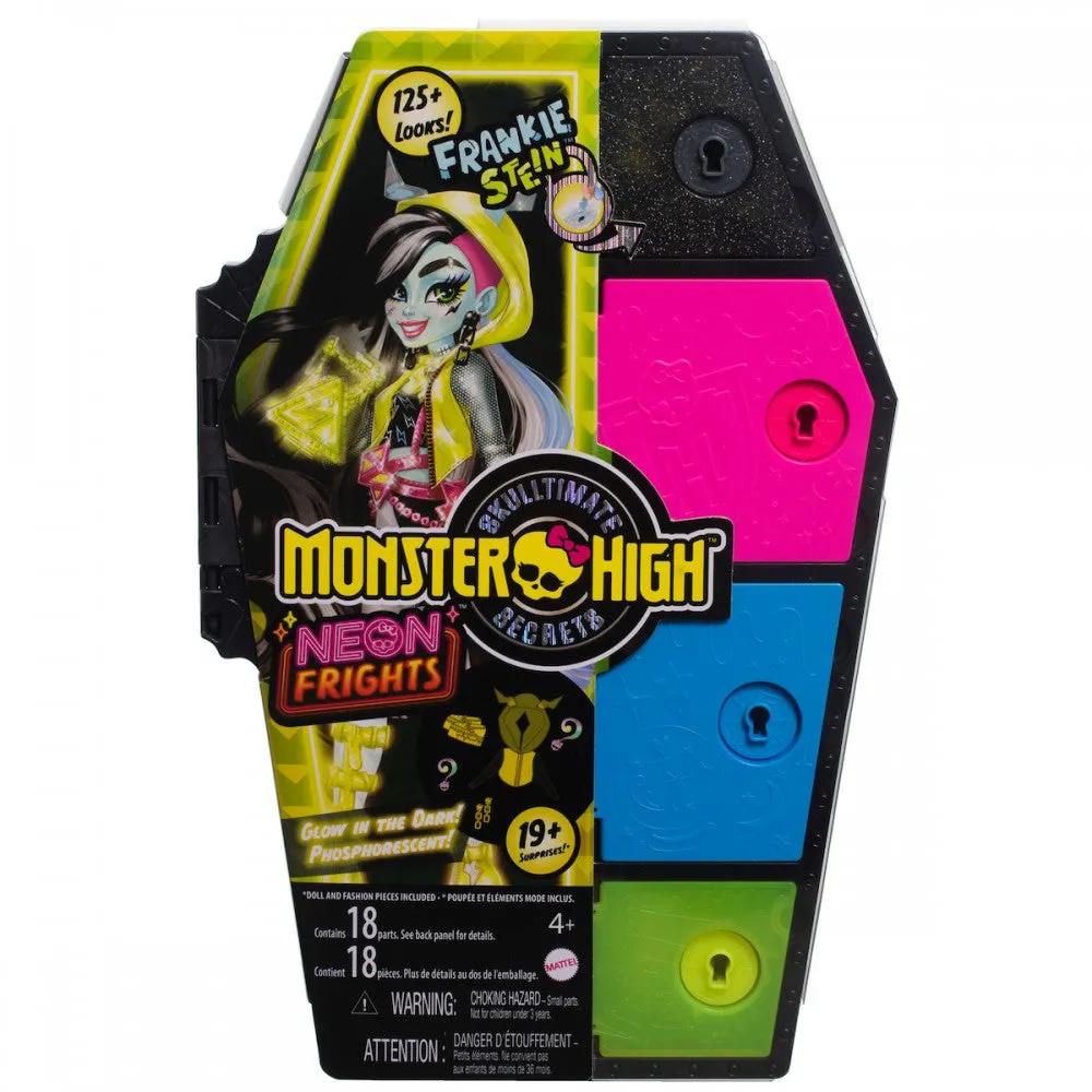 Monster High Doll, Frankie Stein, Skulltimate Secrets