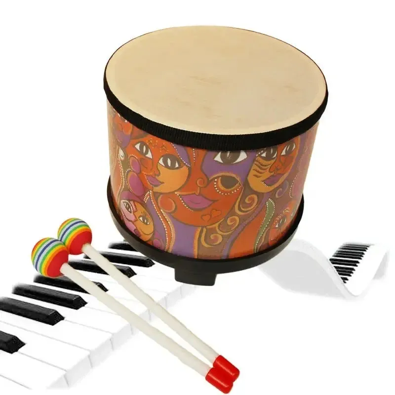 Montessori Musical Drum Kids Toys For Children Baby Oyuncak Music Game Korea Style Brinquedos Oyuncaklar Juguetes Brinquedo