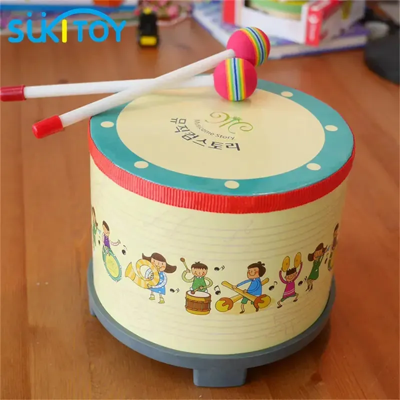 Montessori Musical Drum Kids Toys For Children Baby Oyuncak Music Game Korea Style Brinquedos Oyuncaklar Juguetes Brinquedo