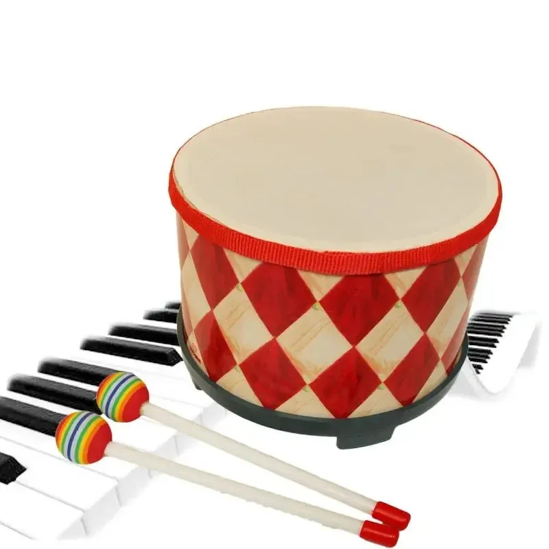 Montessori Musical Drum Kids Toys For Children Baby Oyuncak Music Game Korea Style Brinquedos Oyuncaklar Juguetes Brinquedo