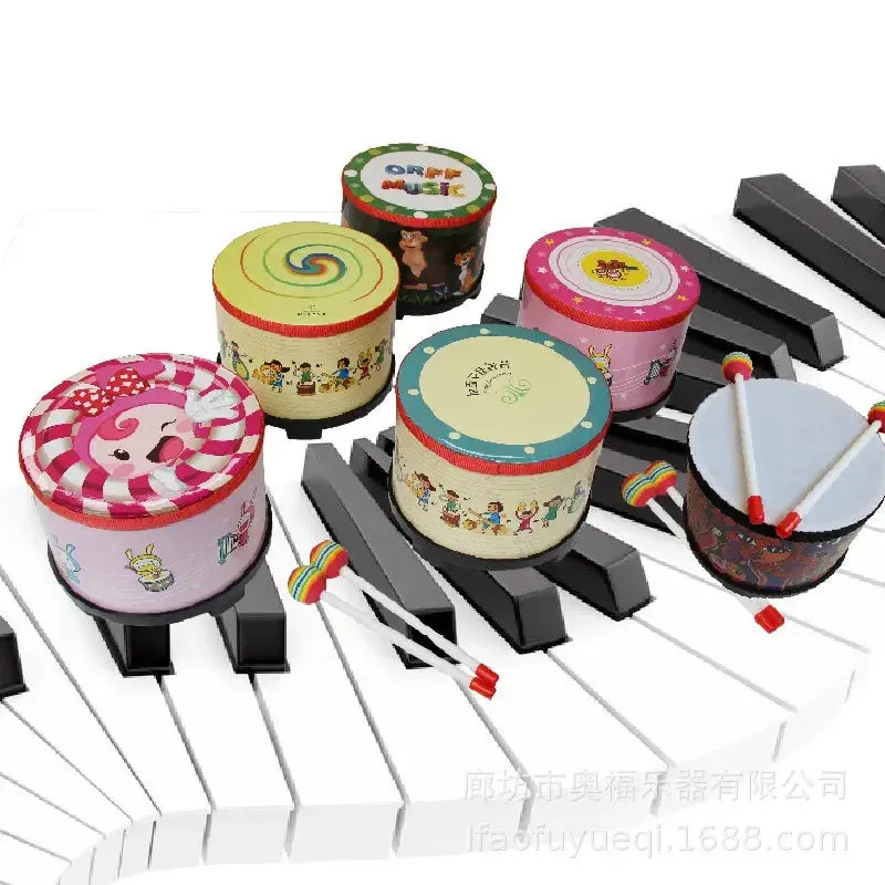 Montessori Musical Drum Kids Toys For Children Baby Oyuncak Music Game Korea Style Brinquedos Oyuncaklar Juguetes Brinquedo