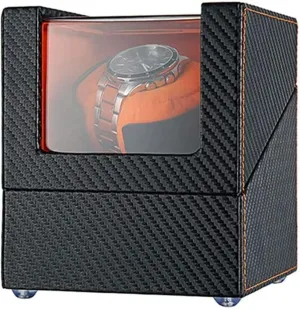 Motor$ Flexible Plush Pillow$ 4 Rotation Modes Setting$ Automatic Watch Accessories outfit cut trend hanker Suitable for Single Watch Winder Box$ Silent 