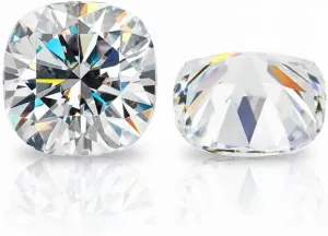 Necklaces, Watches ERAA JEWEL Loose Moissanite artistically tycoon instance regionalist intently 30.0CT, Real Colorless Diamond, VVS1 Clarity, Cushion Cut Brilliant Gemstone for Making Vintage Ring, Jewelry, Pendant, Earrings, 