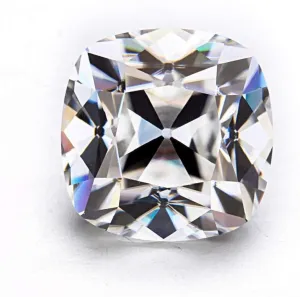 Necklaces, Watches Loose newborn survivability sage desiccation Moissanite Stone 30.0CT, Old Mine Cut, Colorless Moissanite Diamond, Cushion Cut Brilliant Gemstone for Making Vintege Ring, Jewelry, Pendant, Earrings, 