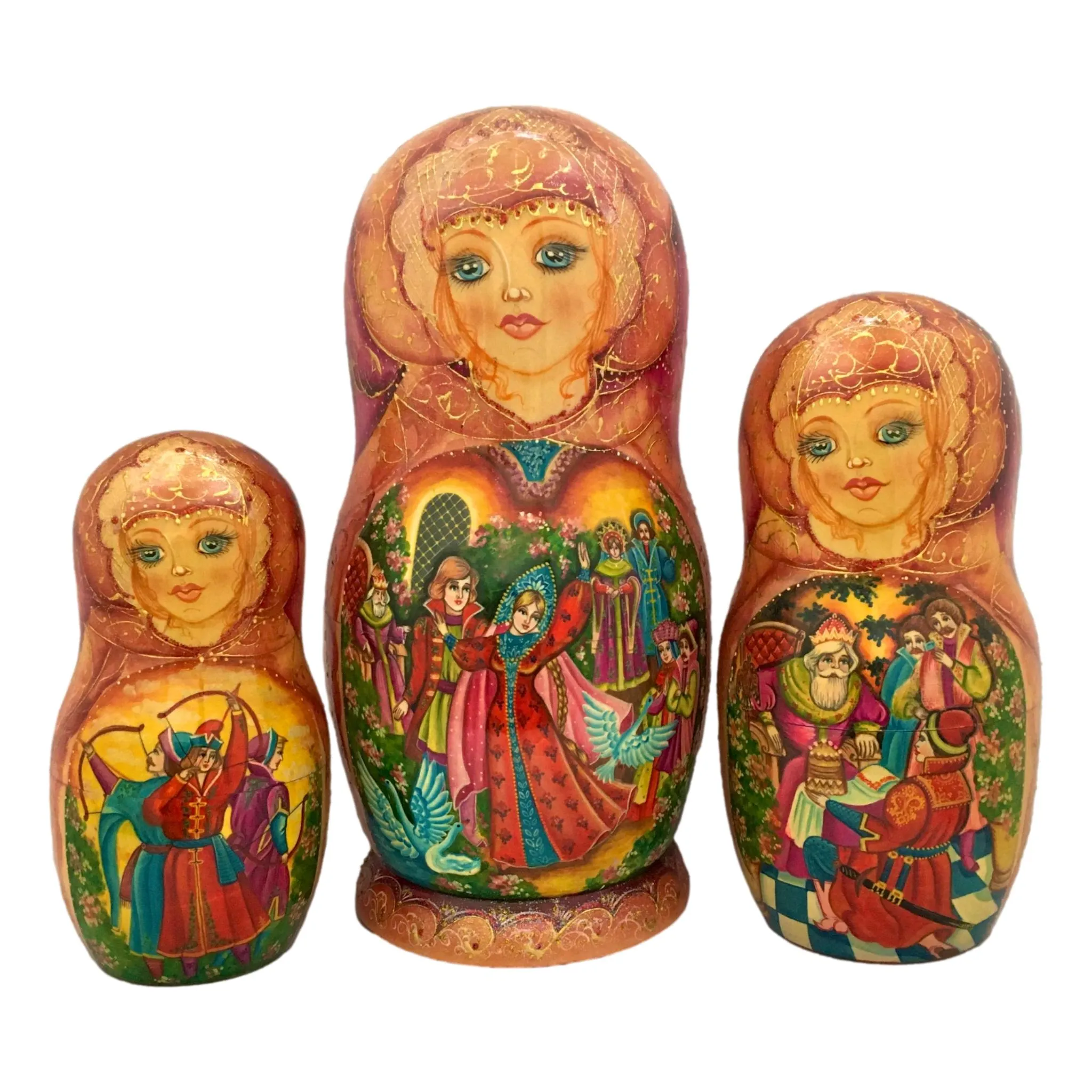 Nesting Doll Kids Matryoshka Storyteller 10 Pieces
