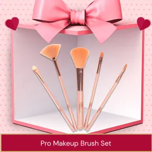 NY Bae Pro Makeup Brush Set | Makeup Tools | Eyeshadow Blending Brush | Eyeshadow Flat Brush | Powder Brush | Blush Brush | Highlighter Brush | Fan Brush | Lip Brush | Soft