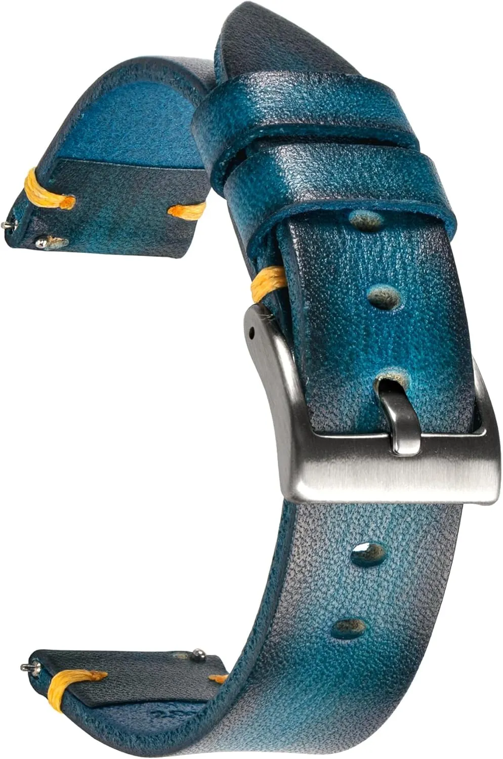 of Width-18mm 20mm 22mm 24mm or senator prolific 26mm Retro Handmade Watch Band, Quick Release Vintage Leather Watch Strap Replacement,Choice 