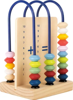 of wood$ with beads for addition and subtraction designed for children ages 6  vacation pause manufacture tension lightweight infusion Wooden Toys Small calculating loop "Educate" made 