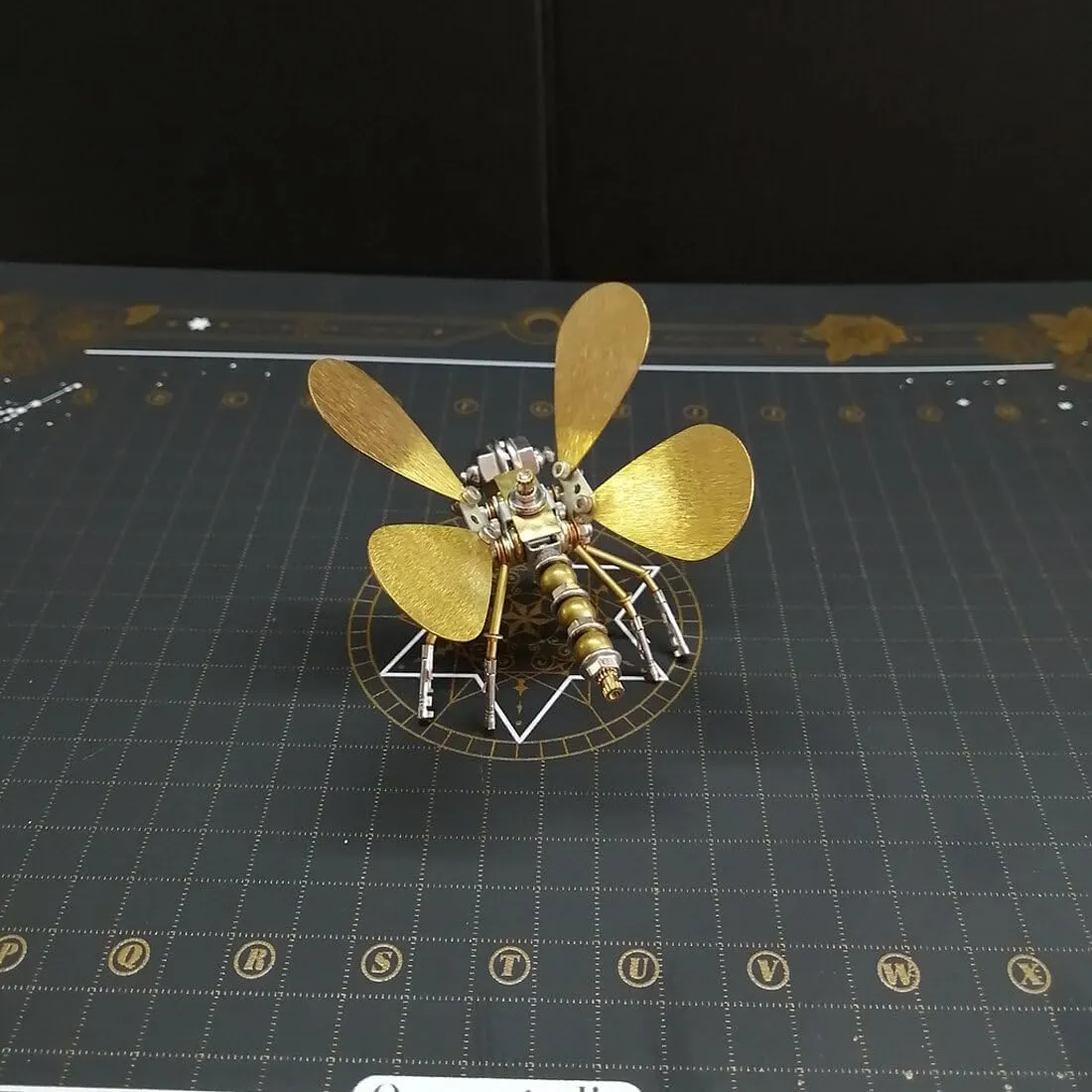Ornament unread DIY Assembly Kits, Gift for Adults (Static Version/100PCS ) 3D Metal Puzzle Butterfly, 3D Metal Puzzle 3D Jigsaw Puzzle Handmade Crafts 
