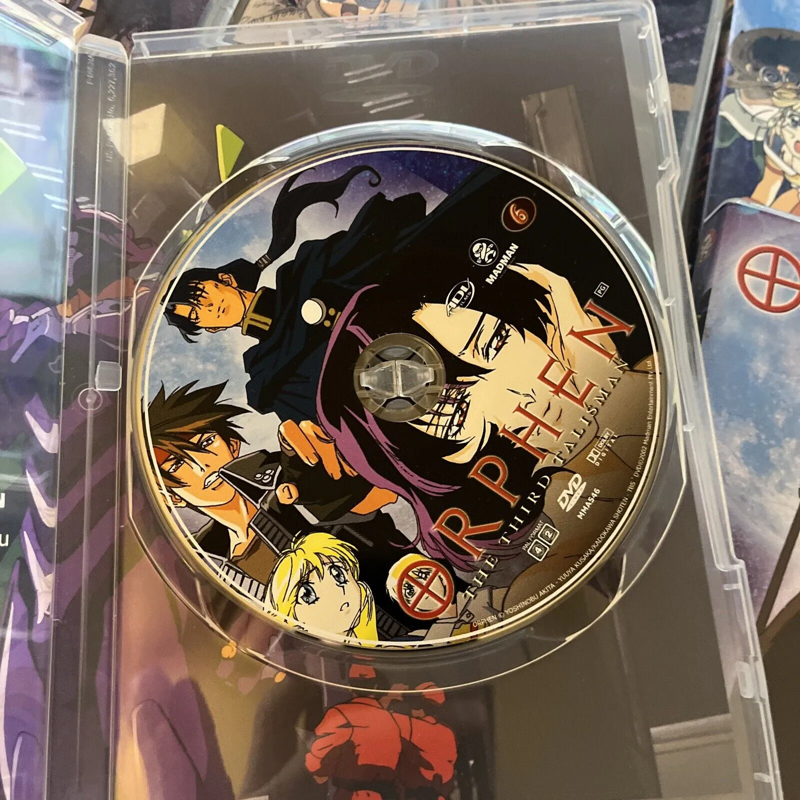 Orphen - Volume 1 2 3 4 5 6  (DVD, 2001, 6-Disc) Region 4