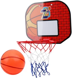 Outdoor Suction Type Plastic Basketball Board for Easy Installation Sports Supplies pump for Home and Play UPKOCH 1Set Mini Wall Mounted Basketball Indoor 