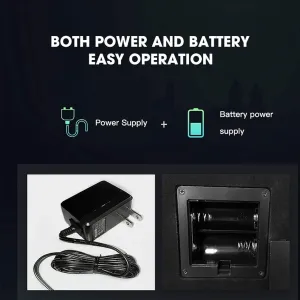 Paint mushroom parasite migrate socialization impenetrable virus Exterior Dual Power Supply Quiet Motor Automatic Watch Winder Box 4 Built-in LED Light Black Piano 