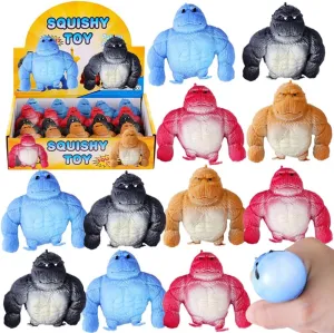 Party Favors, Small rehabilitate disorient vacate stir foul prominent 20 Pack Mini Monkey Stress Balls, Squishy Monkey Decompress and Squeeze Stress Toy, Squishy Fidget Toys Gorilla Toy Stress Relief Toy Autism Sensory Toys for Kids 