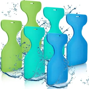 Pcs Water Solid Saddle Floats Set Buoyant Comfortable Foam Water Resistant Floating Seat Long Reliable sophisticate Saddle Lounger for Adults Kids$ Beach Pool Lake Water Park 6 