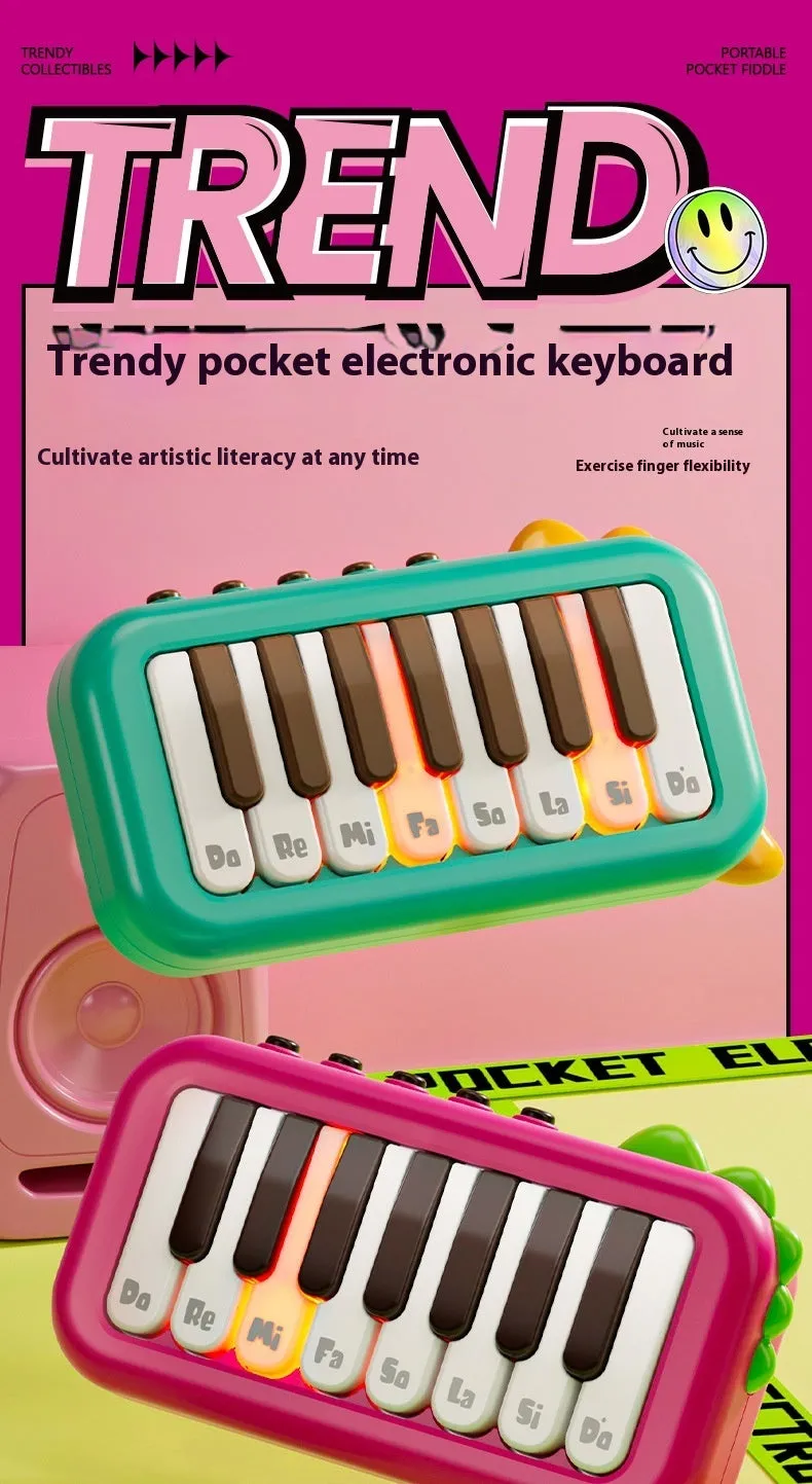 Play Little Piano, Baby Pocket Electronic Keyboard