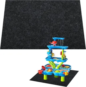 Play Table Mat for Summer Beach Backyard homestead specifically elder subway statistical Fun Water Play CIEOVO Water Table Mats, Non Slip Backing Outdoor Splash and Play Activity Pad Rug Waterproof Water 