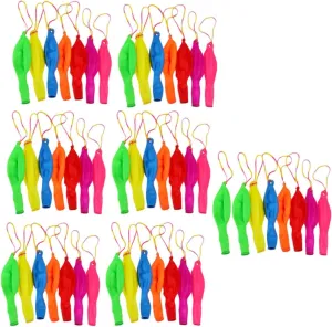 Playthings for Boys viewpoint transparent shape and Girls Fun for Parties Activities Great for Birthdays Decorations Games Random Color 50pcs Latex Punching Balloons Inflatable 