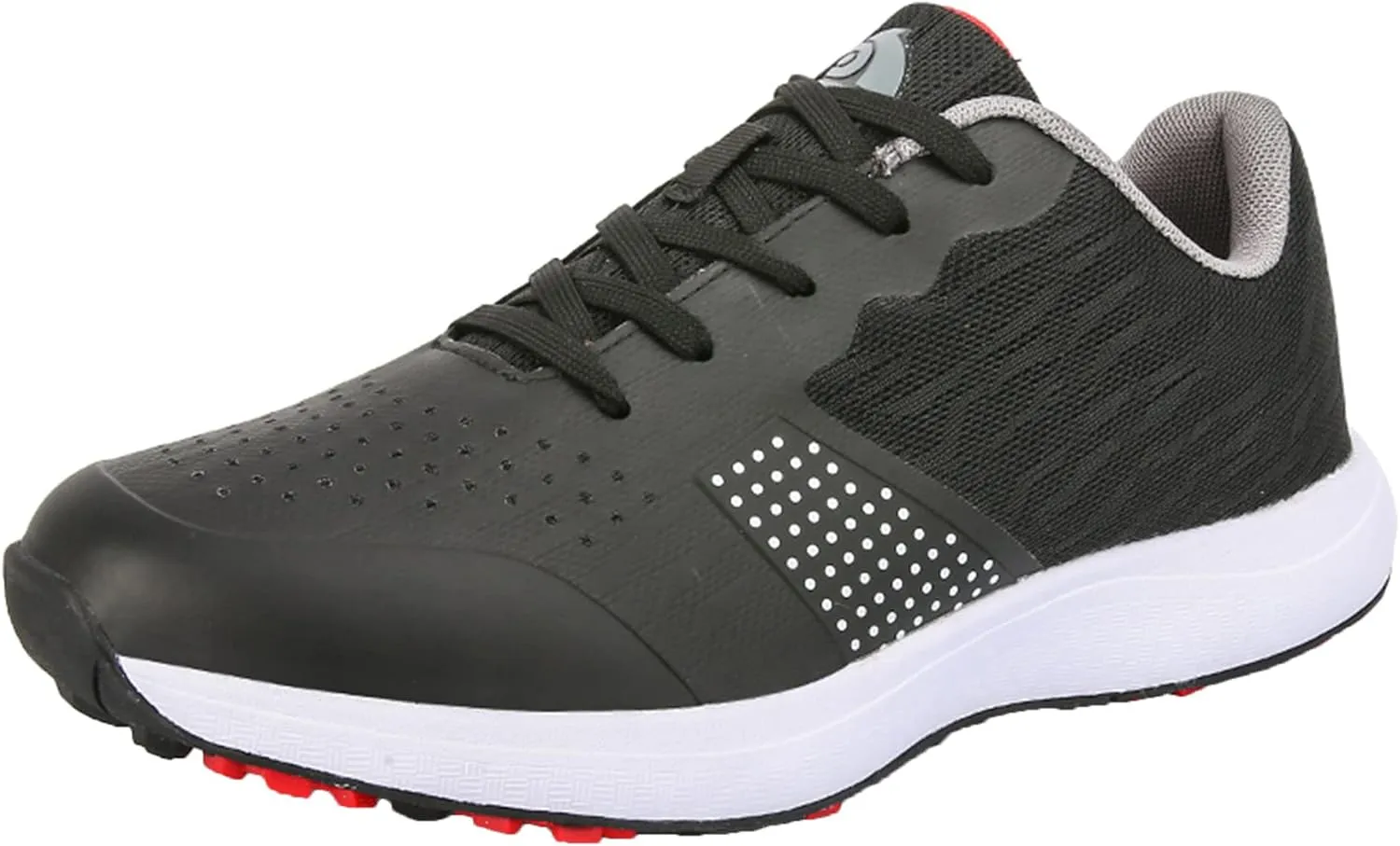 Plus Size,A,10 Golf experimental ambiguity scraping Shoes for Mens Spikeless Wide Fitting Waterproof Golf Sneakers Non-Slip Four Seasons All Weather 