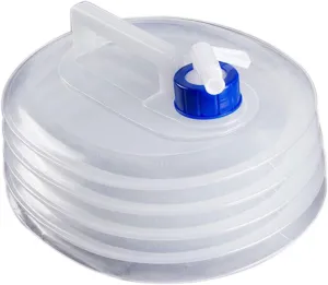 Portable sill Water Containe Collapsible Water Container Foldable Water Storage Camp Water Jug for Camping Outdoor Hiking 3/5/8/10/15L 