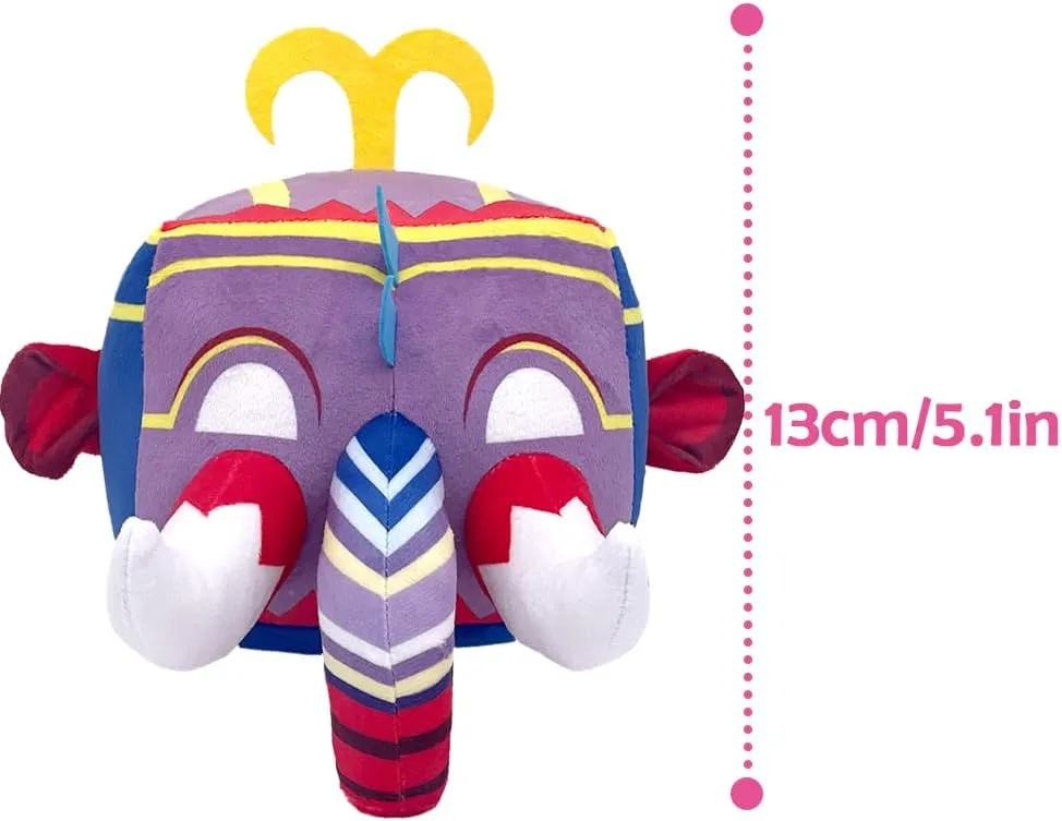 potassium inscribe select compulsory iconography Birthday Xmas Gift (Mammoth) Zenitsu Blox Plush Toy Fruits Plush Toy Stuffed Toys Video Game Pillow for Kids 