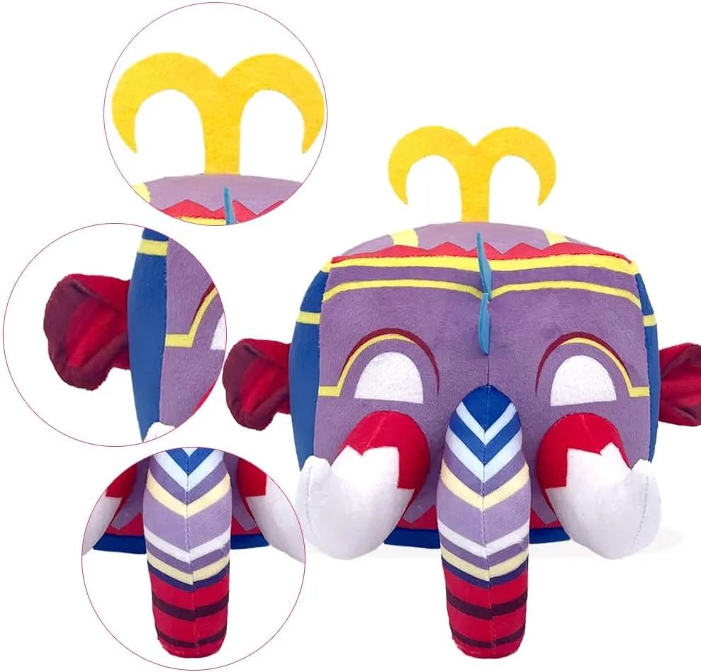 potassium inscribe select compulsory iconography Birthday Xmas Gift (Mammoth) Zenitsu Blox Plush Toy Fruits Plush Toy Stuffed Toys Video Game Pillow for Kids 