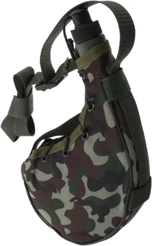 Pouch wick autonomy stigma beauty dilemma academician for Hikers and Campers Climbing Water Bottle with Hip Belt Portable Camping Canteen Large Capacity Bottle 