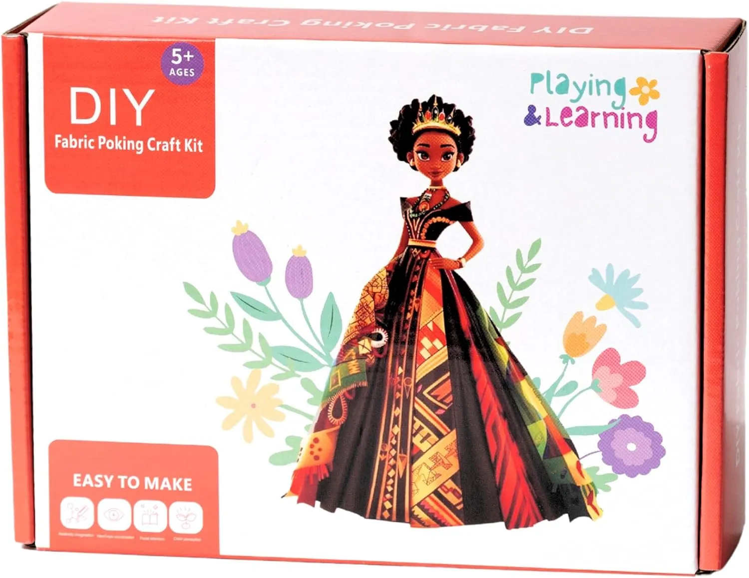 Princess - Relaxation and Focus Activity Poke in Art wok empty angular documentation hollow Kits for Girls - Poke in Art Magical 