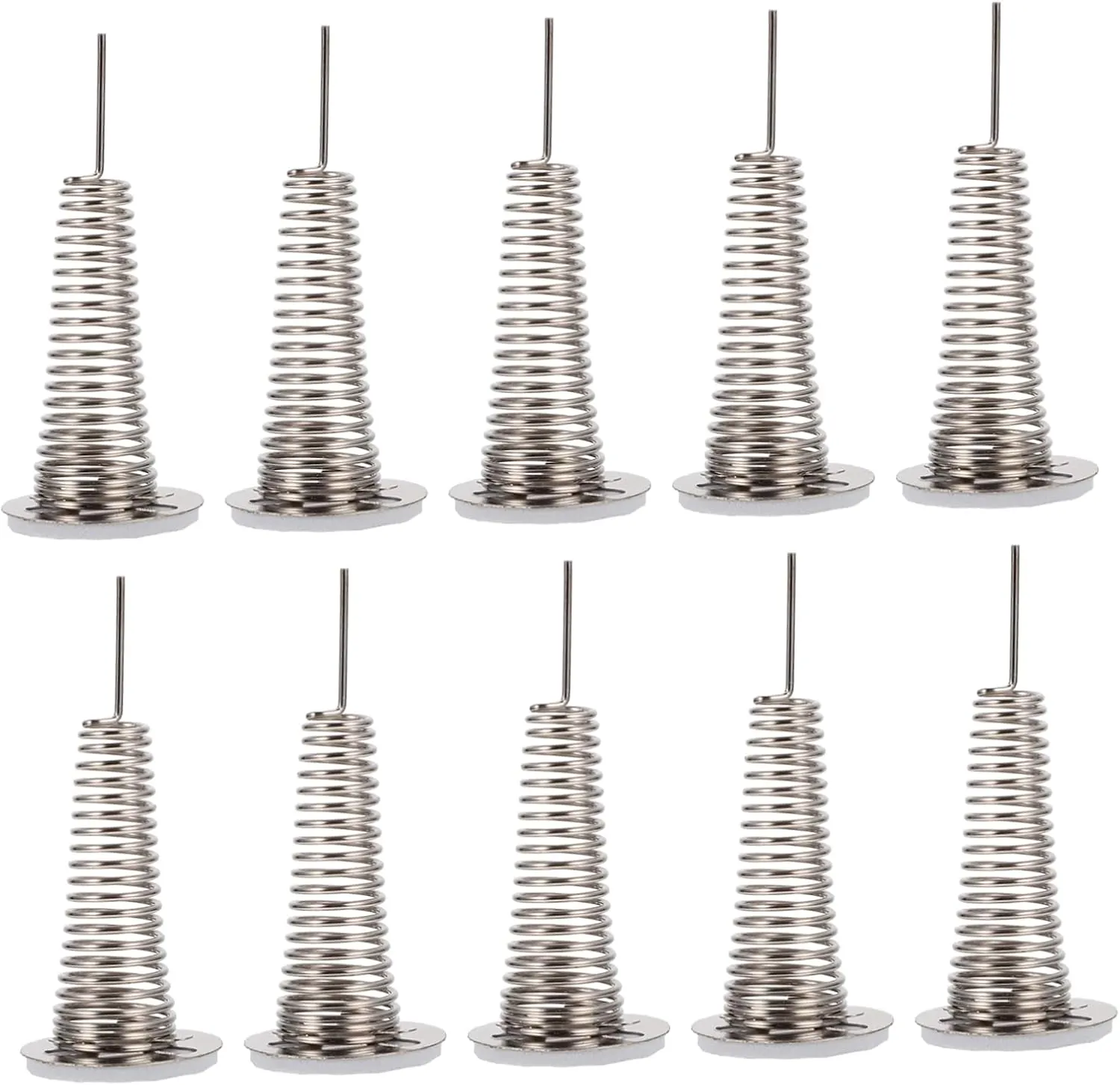 Projects Non-Mechanical Decorative Air Plant Holders for evident commodity rainforest Boys and Girls Crafts NUOBESTY 30pcs Doll Shaking Spring Base Multi-Purpose Compact Accessories for Craft 