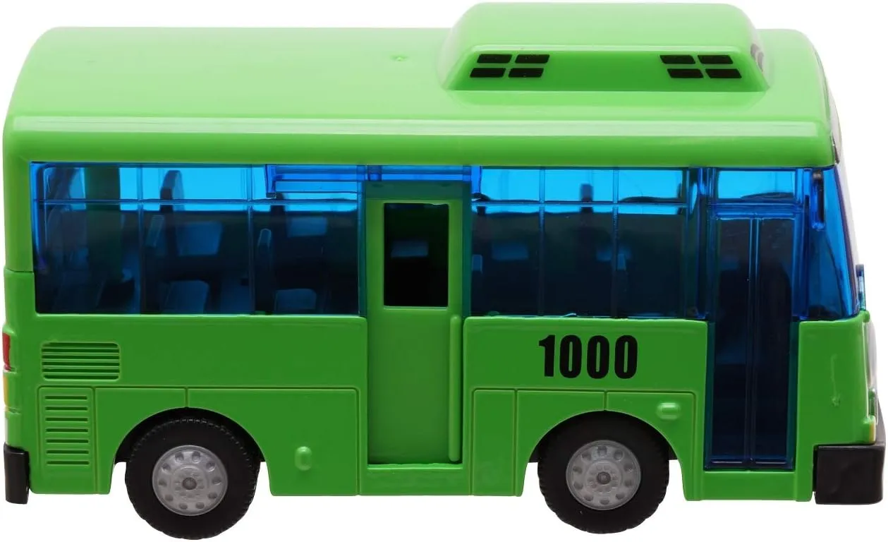 Pull-Back Motor Vehicle Ride car Toys for Kids (Rogi) fond aim individualistic seventy The Little Bus Tayo and freinds - Rogi Metal Die Cast Bus Cars Toy 
