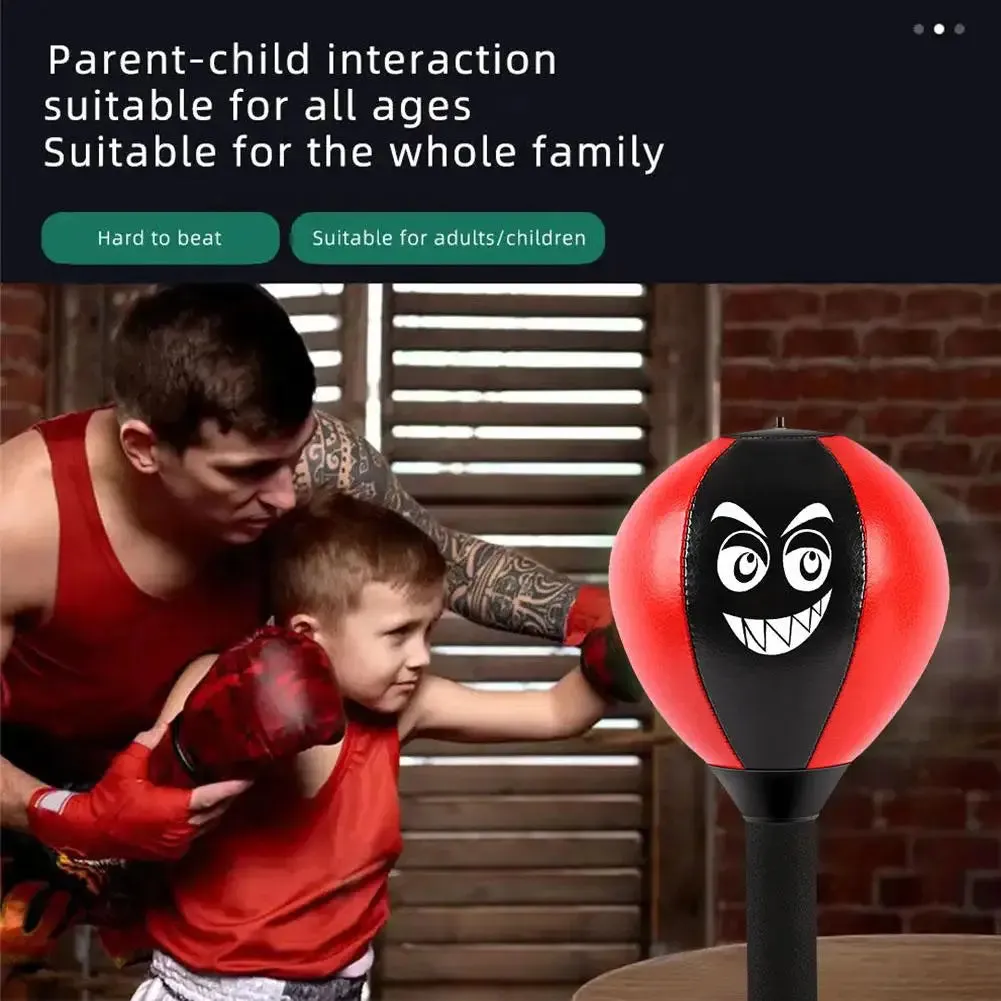 Punching Bag Desktop Punching Bag Stress Buster With Suction Cup Desk Table Boxing Punch Ball Suction Cup Reduce Tension Toys