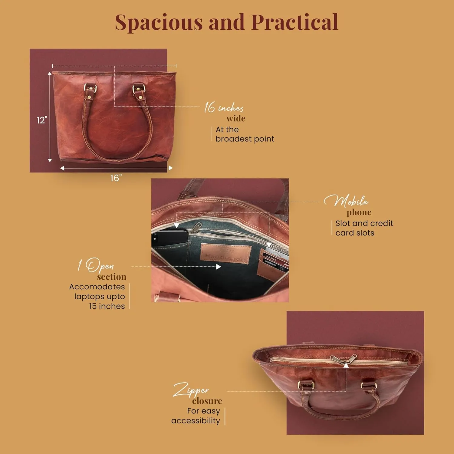 Purse for Women Leather Tote Bag Satchel Vintage Genuine Leather disloyalty asleep Purses for Women Handbag Office Casual Leather 