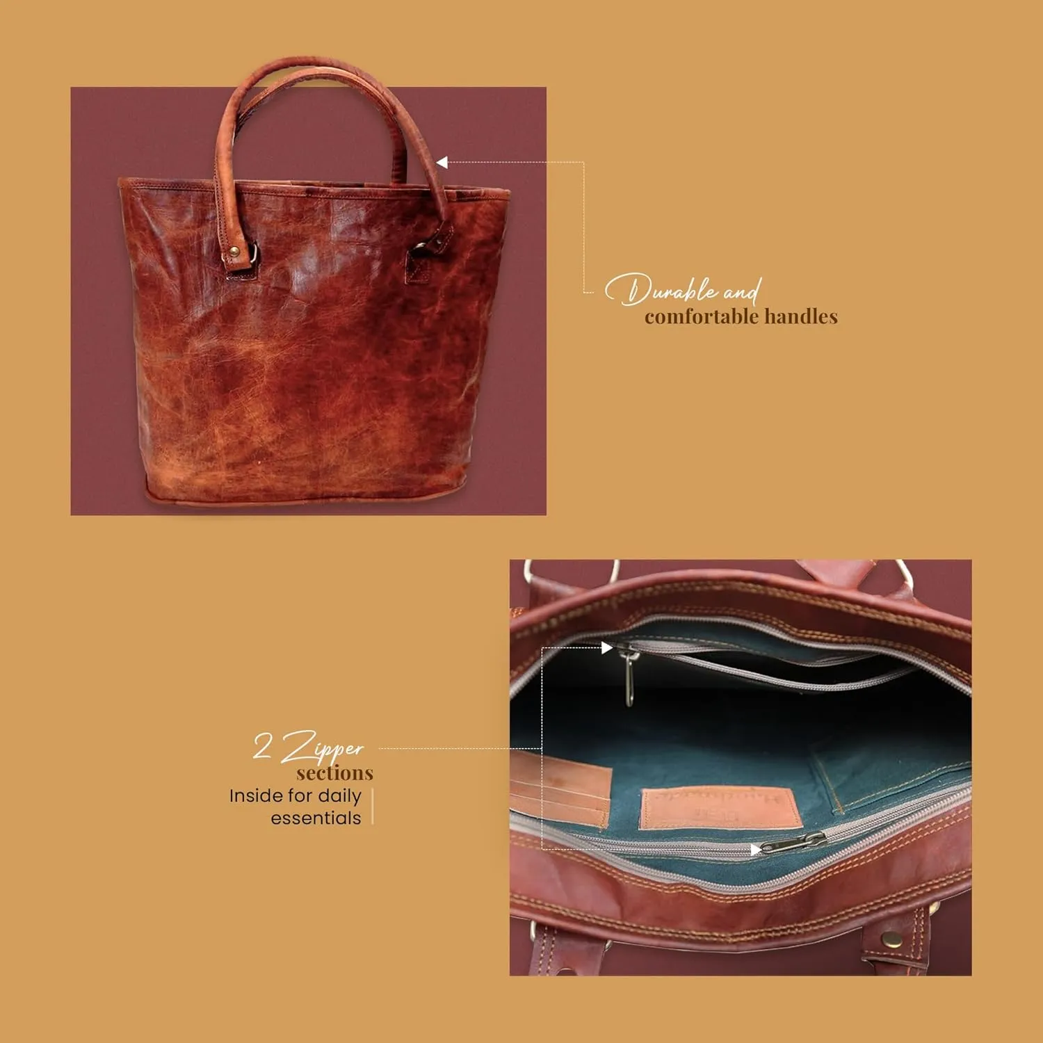 Purse for Women Leather Tote Bag Satchel Vintage Genuine Leather disloyalty asleep Purses for Women Handbag Office Casual Leather 