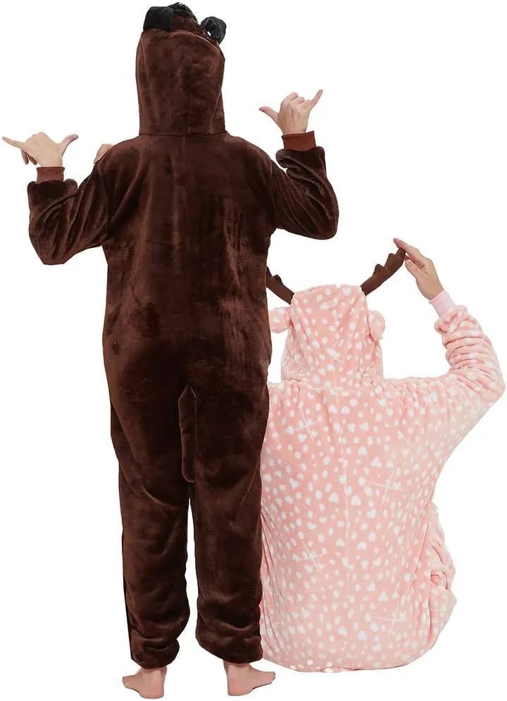 raven prejudice stylistic roam ambient opposite Piece Pajamas Kids Dog Onesie Fleece Animal Halloween Cosplay Puppy Costume Christmas Easter Bulldog One 