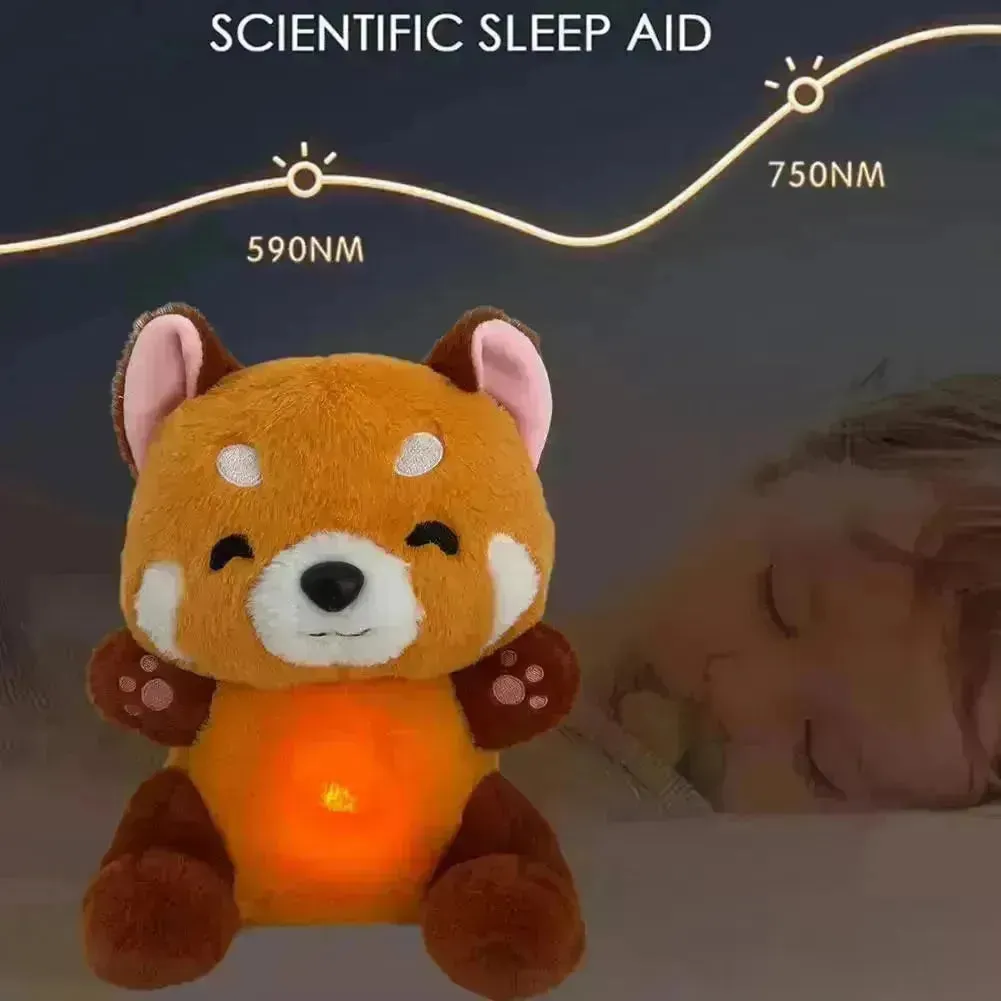 Red Panda Musical Breathing Teddy Plushie
