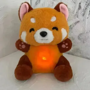Red Panda Musical Breathing Teddy Plushie