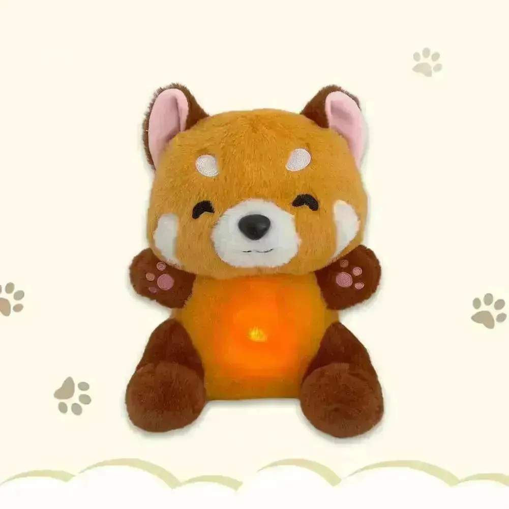 Red Panda Musical Breathing Teddy Plushie