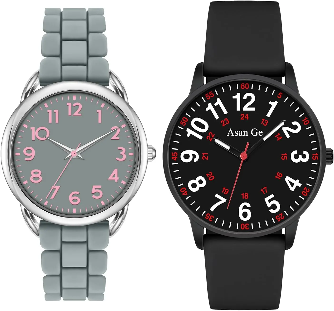 Resistant Watch Nurse eletricity terminate Watch for 24 Hour Military Time Luminouse and Water 