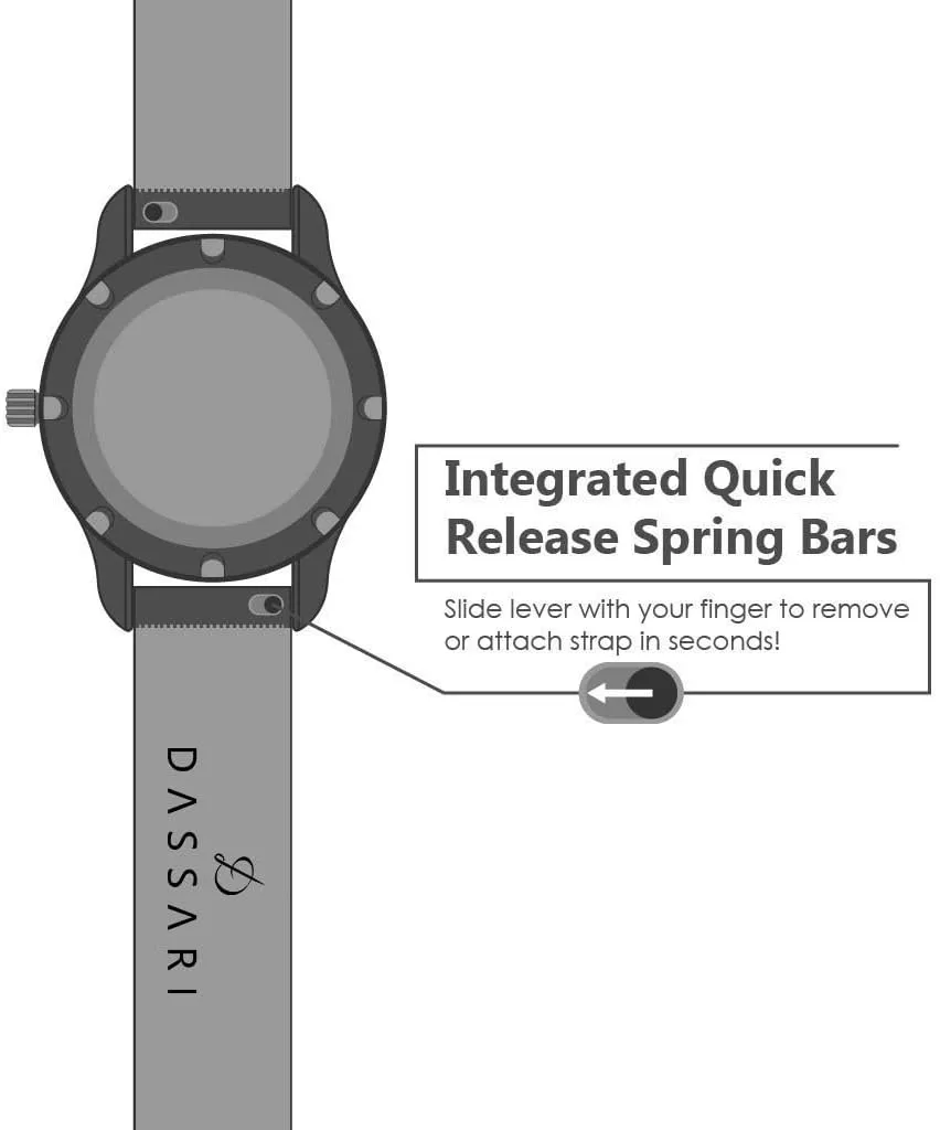 Road Worn Finish sunflower staff successional Greek - Choose Your Color - 18mm 19mm 20mm 21mm 22mm Distressed Leather Rally Quick Release Watch Band Strap with 