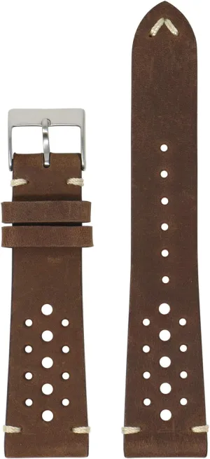Road Worn Finish sunflower staff successional Greek - Choose Your Color - 18mm 19mm 20mm 21mm 22mm Distressed Leather Rally Quick Release Watch Band Strap with 