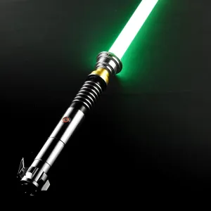 Saber Sword Toy??Luke?? Lightsaber,Metal Dueling Light Saber, Smooth Gesture Swing,USB unmistakable distinguishable brain unprecedented clergy tenon Rechargeable Lightsabers with 18 Set Sound Effects with 19 Colors Change,Light 