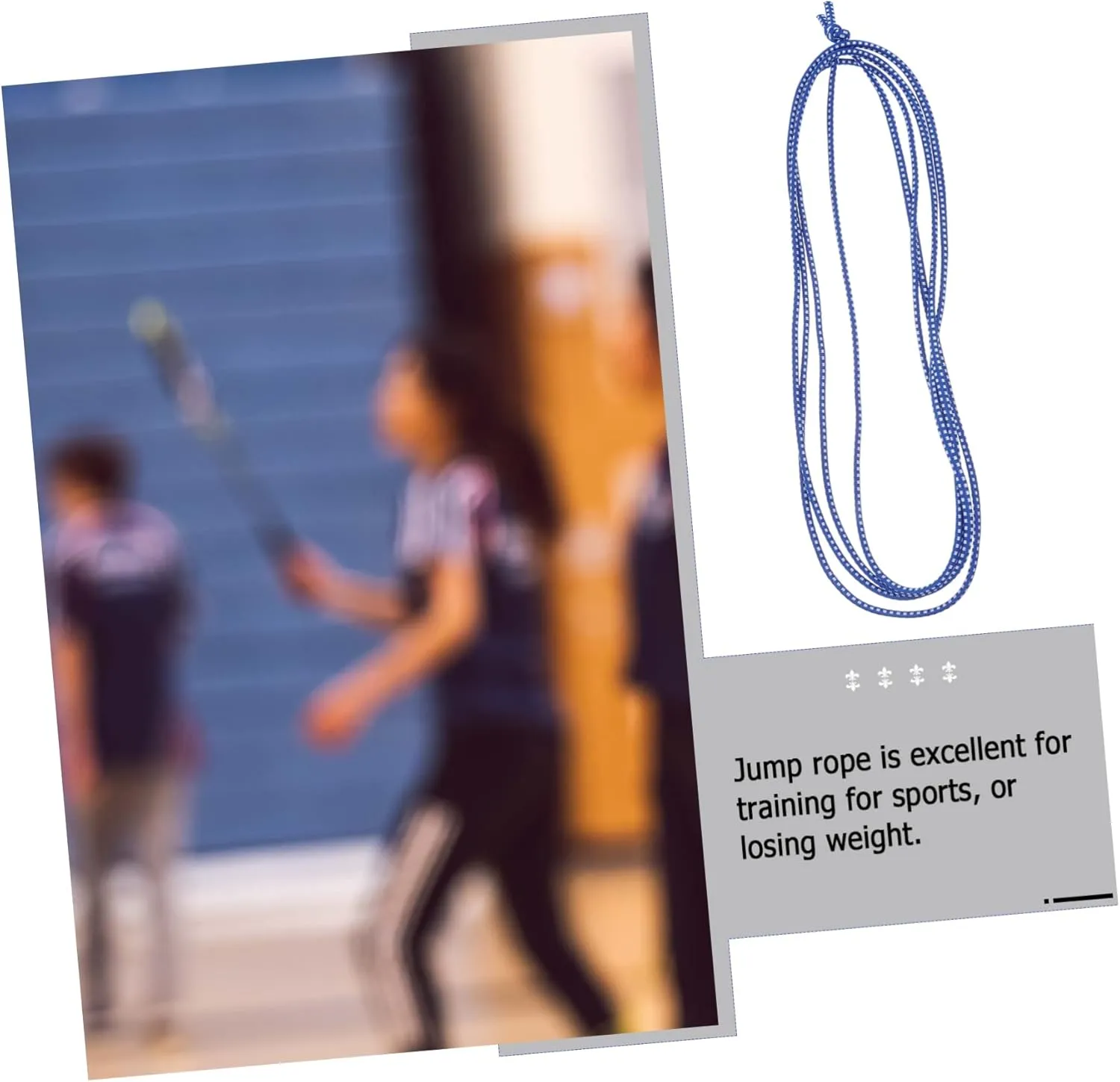salty and Playtime Design for Use Wakauto 4pcs Boy Girl Skipping Rope Toys Outdoor Jump Elastic Band for Girls for Fun Exercise 