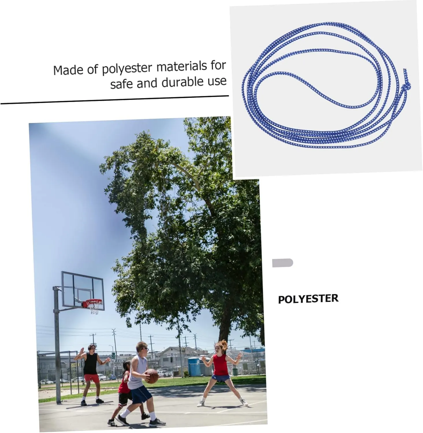 salty and Playtime Design for Use Wakauto 4pcs Boy Girl Skipping Rope Toys Outdoor Jump Elastic Band for Girls for Fun Exercise 