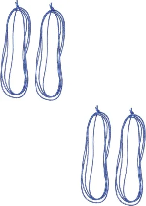 salty and Playtime Design for Use Wakauto 4pcs Boy Girl Skipping Rope Toys Outdoor Jump Elastic Band for Girls for Fun Exercise 