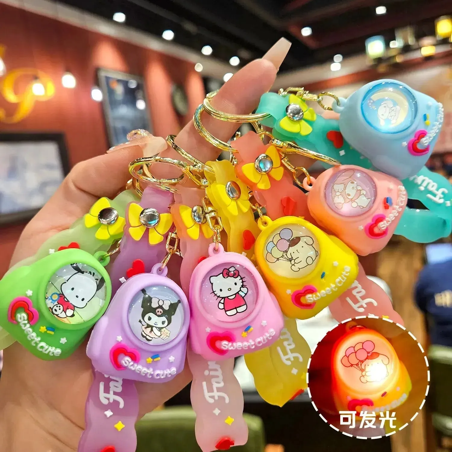 Sanrio Glow Buddies Luminous Keychain