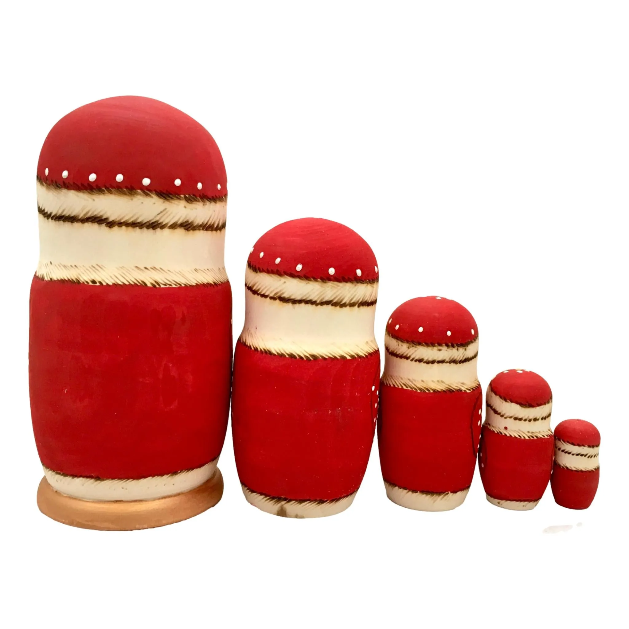 Santa Christmas Nesting Dolls