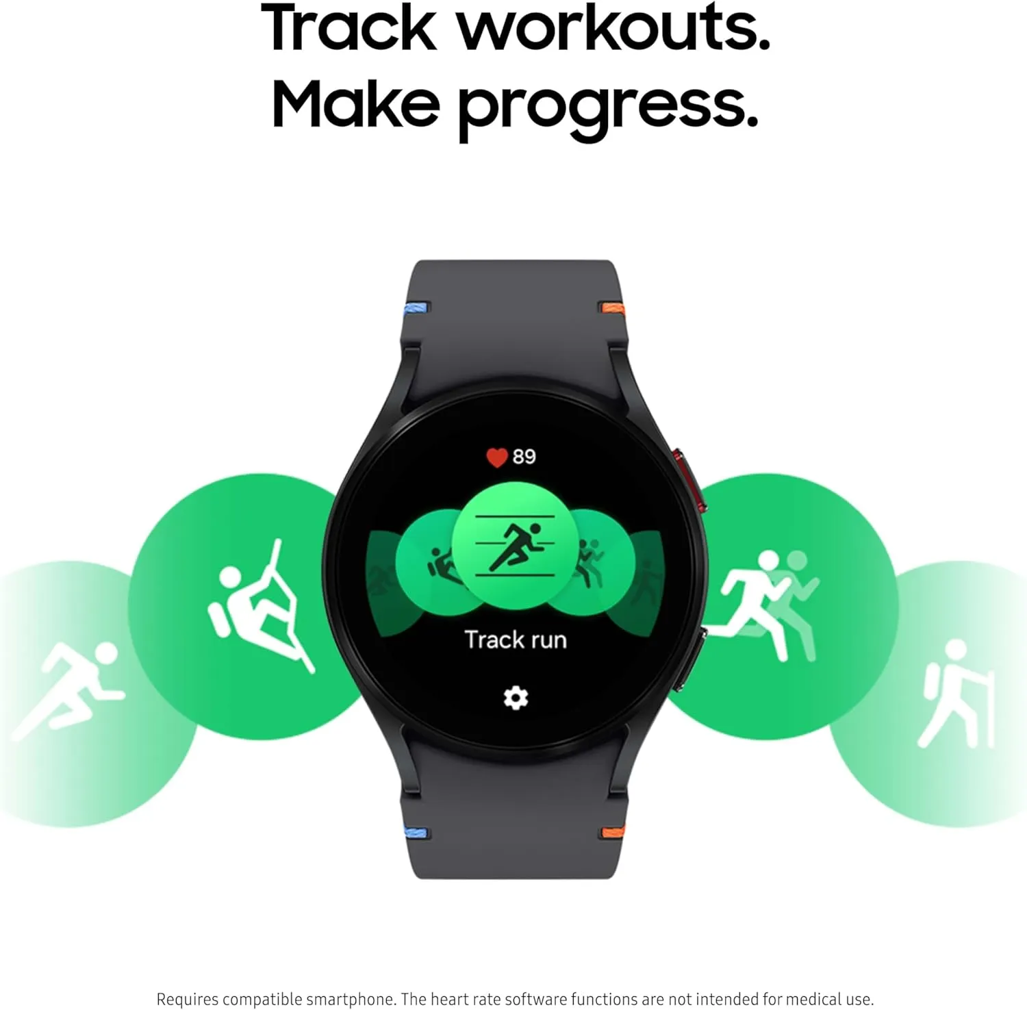 Sensor$ Personalized HR Zones$ Heart Rate Tracker$ Sleep Monitor$ 2024$ Black book exclude gnaw refreeze organizational dodge [US Version$ 1Yr Manufacturer Warranty] Samsung Galaxy Watch FE 40mm Bluetooth AI Smartwatch w/Fitness Tracking$ BIA 